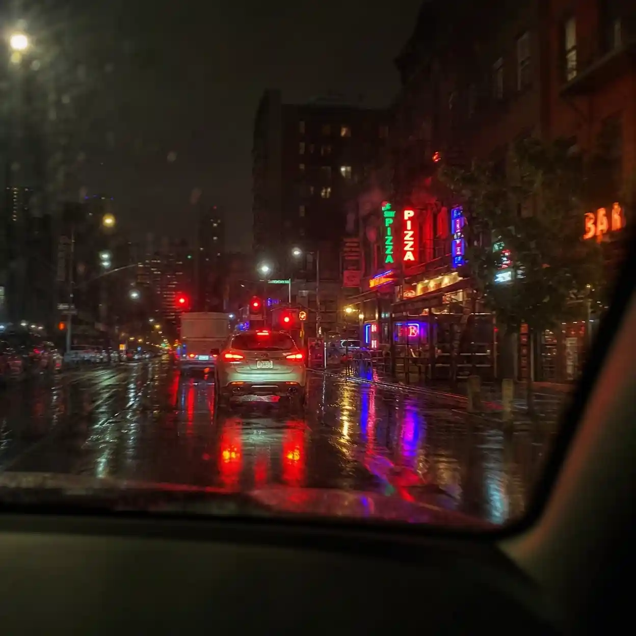 prompt ai veo 3 cinematic mood image showing restrained lighting, rainy atmosphere, simple subject motion, and one memorable ending frame for video editing.